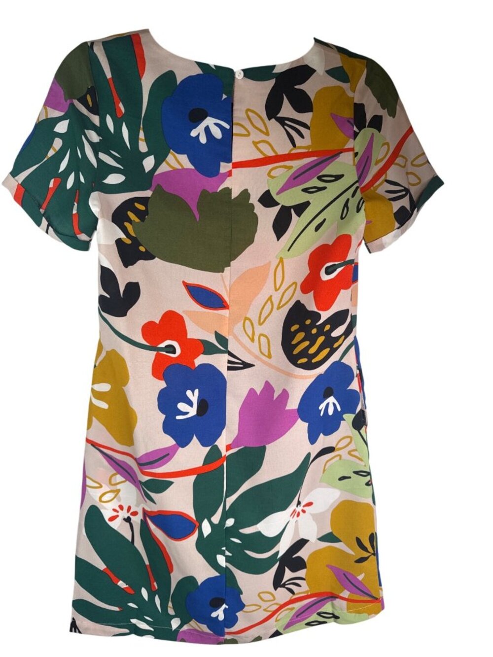 New Lili Sidonio Molly Bracken XS  Floral Print Shift Dress Polyester - Picture 3 of 14